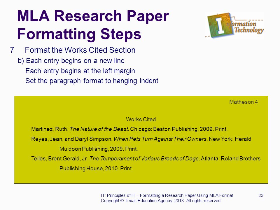APA Research Paper Margins, Spacing and Typing Guide